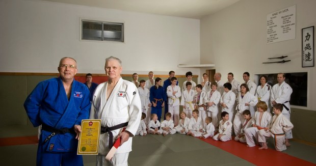 James Ramsey receives his 6th degree black belt
